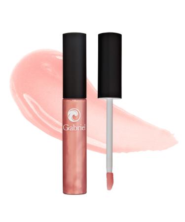 Gabriel Cosmetics Lip Gloss  Natural Lipgloss  Paraben Free  Vegan  Gluten-free Cruelty-free  Non GMO  High performance and long lasting  Infused with Jojoba Seed Oil and Aloe.27 fl oz. (Ambrosia)