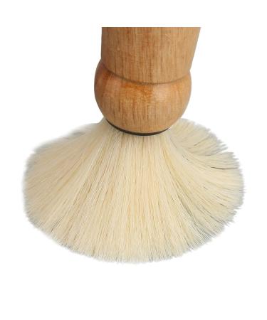 Mini Professional Wooden Handle Shaving Brush for Men - Beard & Mustache Care | Ideal for Salons | International Shipping - Buy Online on SooperMarket.com