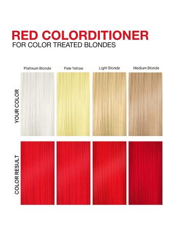 Celeb Luxury Viral Colorditioner Red 8.25 Fl Oz - Professional Semi-Permanent Hair Color Depositing Conditioner - Buy Online on SooperMarket.com