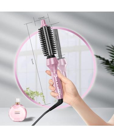 DAN Curling Iron Brush - Best Heated Curling Brush for Short Hair | Perfect Curling Brush for Effortless Curls | Shop Internationally - Buy Online on SooperMarket.com