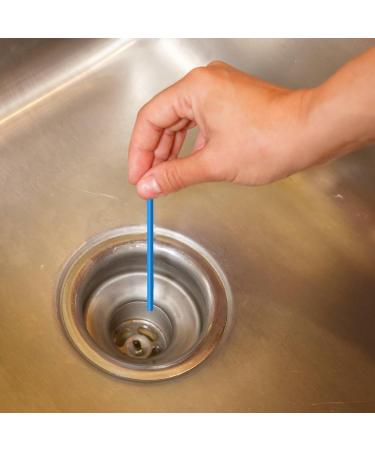 12 Pack Drain Sticks Sink Unblock Bath Shower Kitchen Cleaner Odour Neutralizer Prevent Blockages - Buy Online on SooperMarket.com