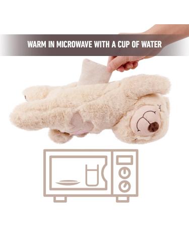 Pet Prime Snuggle Bear - Heartbeat Plush Toy for Cats and Dogs - Comfort Toy in Beige - Buy Online on SooperMarket.com