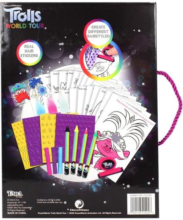 Tara Toys Trolls Hair Designer Rubbing Plates - Multi | Create Colorful Troll Hairstyles - Buy Online on SooperMarket.com