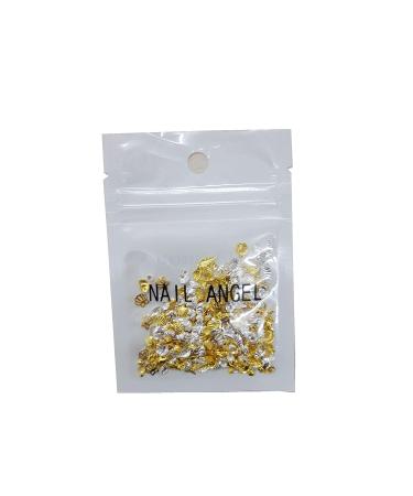 500pcs Nail Art Metal Studs - Sea Series Shell Starfish Deco | NAIL ANGEL 10007 - Buy Online on SooperMarket.com
