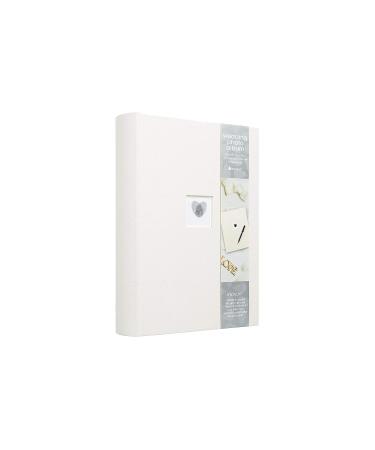 Pearhead Wedding Thumbprint Memory Book  Wedding Photo Album  Marriage Keepsake  Engagement Gifts  Ivory Linen - Buy Online on SooperMarket.com