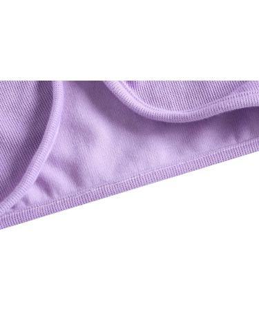 Bonny Billy Girls Cotton Knitted Cardigan Bolero Shrug - Purple (8-9 Years) - Buy Online on SooperMarket.com