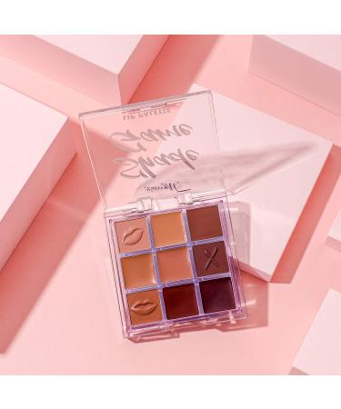 Barry M Shade Game Lip Palette - Multi | Barry M Cosmetics - Buy Online on SooperMarket.com