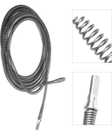 8/10 Meters Electric Drill Drain Dredging Tool - Sink Cleaner for Kitchen & Toilet Pipes - Buy Online on SooperMarket.com
