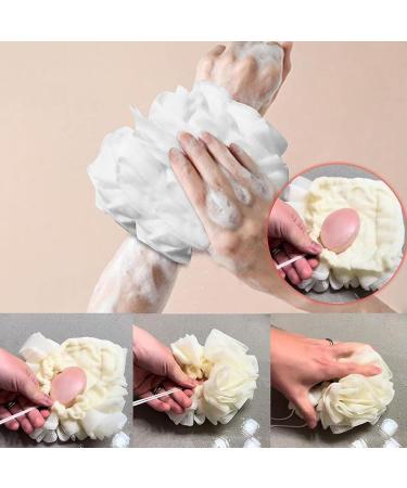 Face Wash Shower Ball 2 in 1 Bath Towel Face Wash Shower Ball Travel Women Hotel - Buy Online on SooperMarket.com