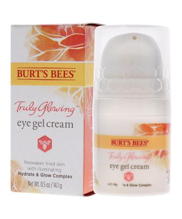 Burt's Bees Truly Glowing Eye Gel Cream 0.5 oz - Unisex | White - Buy Online on SooperMarket.com