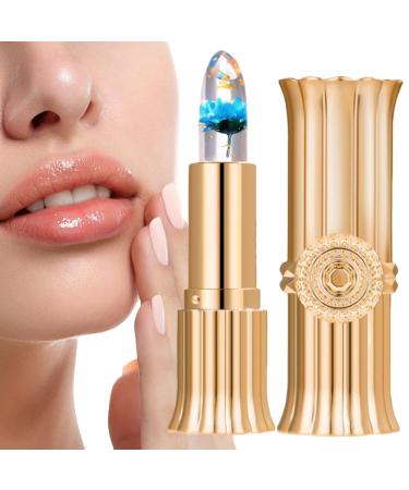 Color-Changing Lip Balm | Nourishing Temperature-Activated Jelly Lipstick with 24K Gold Foil | Perfect for Appointments & Parties - Buy Online on SooperMarket.com