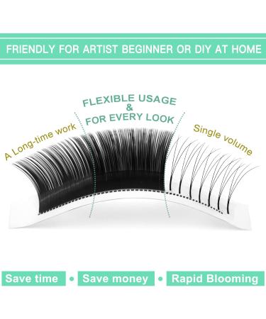 Easy Fan Lashes D-0.05-8-15 Eyelash Extensions C D curl Easy Fan Russian Lashes Self Fanning Lashes Automatic Blooming Lashes(D-0.05 8-15 mix) 8-15mix D-0.05 - Buy Online on SooperMarket.com