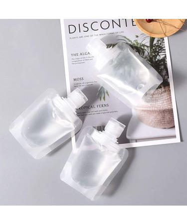 4 Pack Travel Bags Set | Refillable Portable Liquid Bags for Shampoo Cleanser & Gel (30ML) - Perfect for International Travel - Buy Online on SooperMarket.com