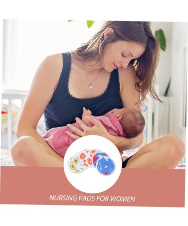VICASKY Nursing Pads - 4 Sets Reusable Breastfeeding Cushions Washable Polyester Cotton Covers for Mothers - Ultra-Soft & Eco-Friendly - Buy Online on SooperMarket.com