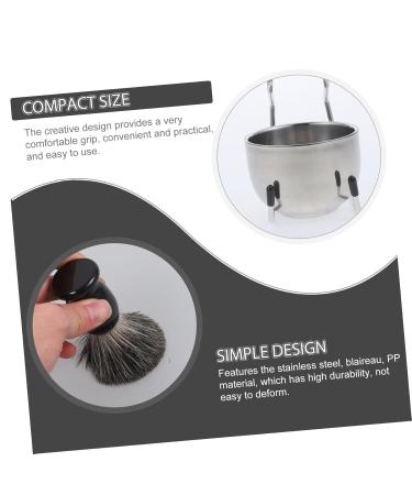 Premium 5 Sets Beard Brush Set - Complete Beard Care & Shaving Accessories for Men | Shaving Kit with Metal Cup & Multi-use Brushes - Buy Online on SooperMarket.com