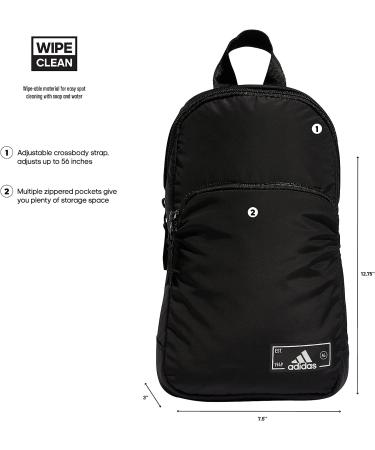 adidas Essentials 2 Sling Crossbody - Black | One Size - Buy Online on SooperMarket.com