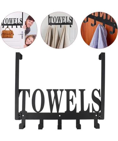 CHILDWEET Towel Hook 1pc Door Hook Storage Hooks Over The Door Clothes Hanger Punch Storage Rack Back Door Key Hook - Buy Online on SooperMarket.com