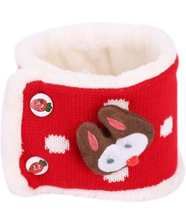 Winter Warm Baby Hat and Scarf Set - Bunny Design | Fleece Lined | Infant to Toddler 6-36 Months | Red - Buy Online on SooperMarket.com