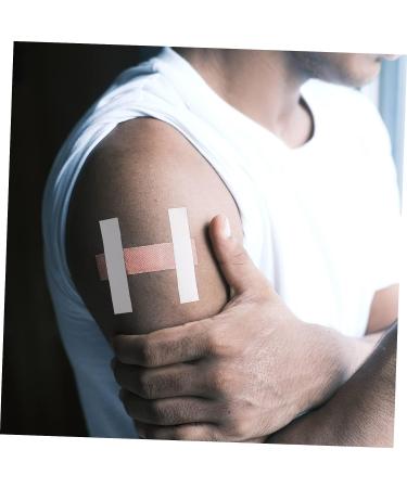 Healifty 5 Rolls Pressure Tape Elastic Wrap Bandages - Self Adherent Zither Finger Tape | Non-woven Fabric Athletic Wrap - 500x2x0.1cm White - Buy Online on SooperMarket.com