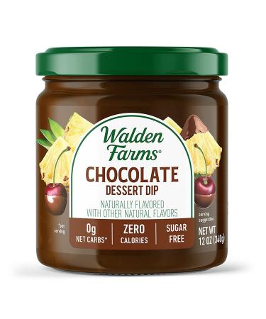 Walden Farms Chocolate Dip 12 oz - Guilt-Free Indulgence - Buy Online on SooperMarket.com