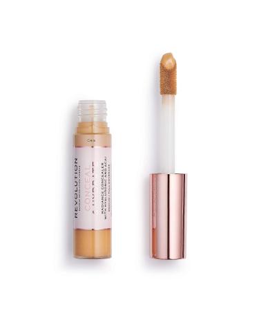 Makeup Revolution Conceal & Hydrate Concealer C9.5 - Medium Skin Tones, Dewy Finish, Vegan & Cruelty-Free | 0.45 fl.oz - Buy Online on SooperMarket.com