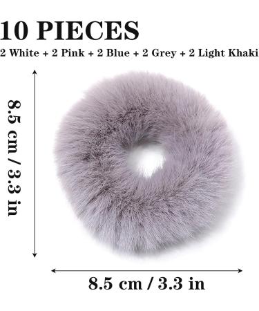10 Pieces Hair Scrunchies Hair Bobbles for Women Girls Hairband Elastic Hair Ties Hair Scrunchy Soft Hair Bands Soft and Breakage Prevention Perfect Hair Accessories (Hair Ties) - Buy Online on SooperMarket.com