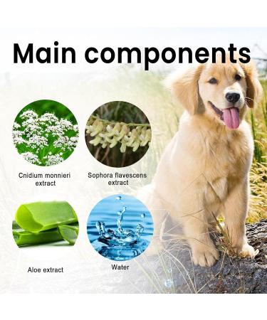 Cat Detangler Spray for Matted Hair Leave In Hair Conditioner Spray Pet Supplies for Dogs Cats Matted Hair Encourages Hair Regrowth (30ml) Shareed - Buy Online on SooperMarket.com