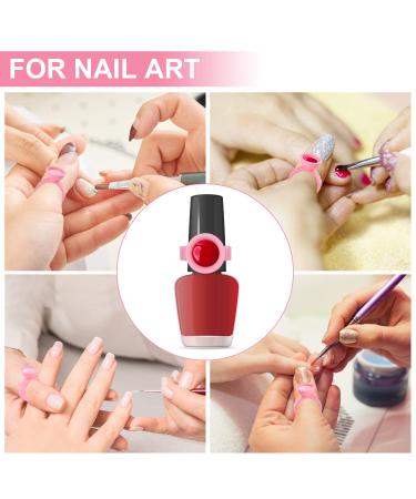MEKK 300PCS Pink Glue Rings for Eyelash Extensions - Disposable Lash Extension Supplies - Buy Online on SooperMarket.com