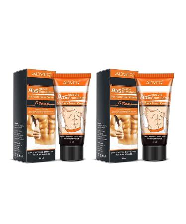 Hot Cream 2Pcs,Anti Cellulite Cream, Fat Burning Cream - Natural Body Slimming Cream for Abdomen, Arms and Thighs 2.02 Fl Oz (Pack of 2)