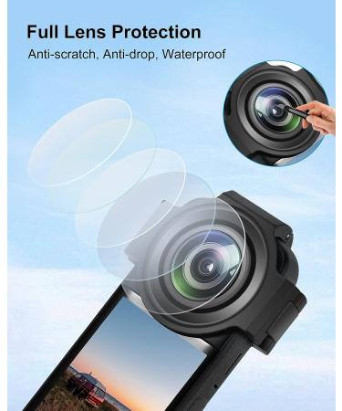 PULUZ Waterproof Lens Guard for Insta360 X3 - Anti-Scratch Optical Glass Protector - Buy Online on SooperMarket.com