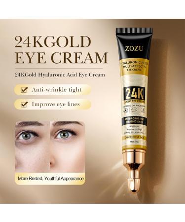 24K Facial Skin Care Set for Women | Cleanser Serum Eye Cream & Mask | Hydrating Anti-Aging Routine | Ideal for Dry Skin - Buy Online on SooperMarket.com