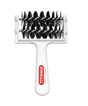 TITANIA comb cleaner approx. 9.5 x 5.8 cm white pack of 1 (1 x 18 g)