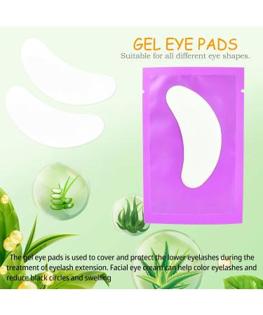 30 Pairs Under Eye Patches - Purple Gel Pads for Eyelash Extensions | DIY Lash Extension Supplies - Buy Online on SooperMarket.com