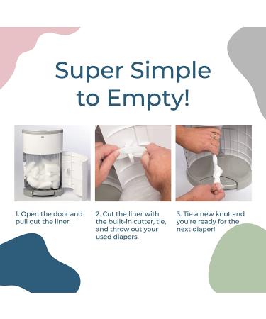 Diaper Dekor Classic Diaper Pail Liner Refills - 4 Pack, 4 Count - Buy Online on SooperMarket.com