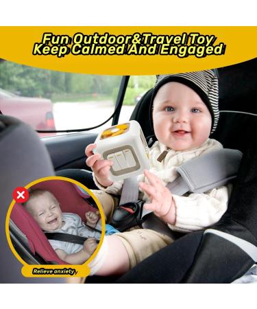 Mciskin Busy Activity Cube for Toddlers | Montessori Motor Skills Toy | Learning & Fidget Cube for Ages 1-4 - Buy Online on SooperMarket.com