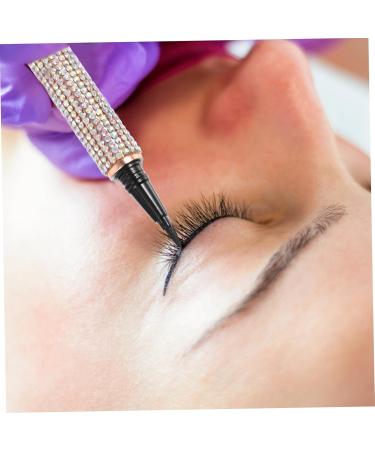 CANIGHT 1pc Eyeliner Black Pen Eyelash Glue Pen for False Lashes Eye Makeup Pencil Makeup Supply Plastic - Buy Online on SooperMarket.com