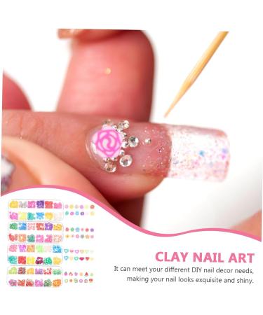 FRCOLOR 8 Boxes Nail Art Nail Bite Stop Nails Set for Manicure Manicure Sets Manicure Sets Nabor Dlya Manikuera Nailkndy Mobile Phone Fruit Decorations Patch Beading Polymer Clay - Buy Online on SooperMarket.com
