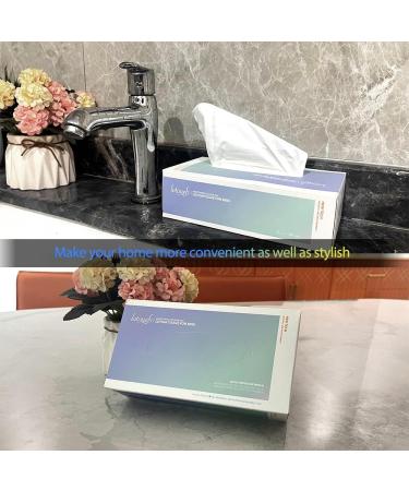 Soft Tissue - 4 Packs 90 Sheets Each - Silky Moisture-Giving Gentle on Sensitive Skin - Perfect for Repeated Wiping Without Pain or Redness - Buy Online on SooperMarket.com