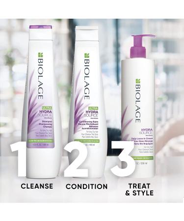 BIOLAGE Ultra Hydra Source Conditioning Balm 33.8 Fl. Oz. | Anti-Frizz Deep Conditioner for Very Dry Hair | Silicone-Free & Vegan - Buy Online on SooperMarket.com