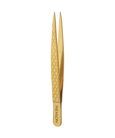 Revlon Gold Series Titanium Coated Point Tweezer