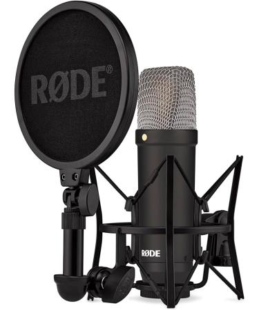 RÃDE NT1 Signature Series Condenser Microphone with SM6 Shockmount and Pop Filter - Black & Focusrite Scarlett Solo 3rd Gen USB Audio Interface - Buy Online on SooperMarket.com