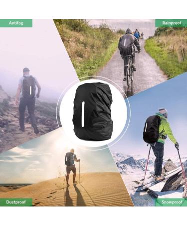 GUKOY Waterproof Backpack Rain Cover with Reflective Strap (18-70L) 2 Adjustable Anti Slip Cross Buckle Strap Rainproof Snowproof Dustproof Anti-Frost Covers XL (for 56-70L backpack) - Buy Online on SooperMarket.com