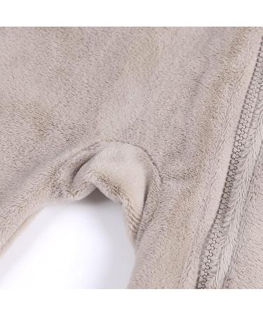 Kids Tales Newborn Baby Winter Warm Rabbit Ear Hooded Romper 9-12 Months with Thick Fleece - Cute and Cozy! - Buy Online on SooperMarket.com