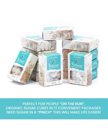 The Sugar Lab Organic Sugar Cubes - 12 To-Go Packs (1.2 oz each) for Cocktails, Sweet Tea, and Vegan Coffee - Buy Online on SooperMarket.com