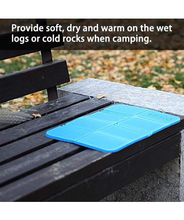 inheming 2PCS Camping Cushion Seat  Foldable Ultralight Foam Sitting Pads  Save Your Backpack Space and Reduce Weight - Buy Online on SooperMarket.com