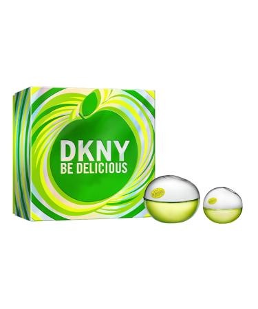DKNY Be Delicious Eau de Parfum 2 Piece Gift Set (3.4 & 1.0 Fl Oz)
