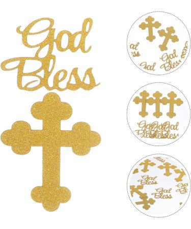 WRITWAA 24Pcs Easter Birthday Cupcake Toppers Glitter Birthday Cupcake Food Picks Cake Picks Kids Birthday Party Cupcake Decorations Supplies Golden - Buy Online on SooperMarket.com
