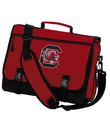 South Carolina Gamecocks Laptop Bag University of South Carolina Messenger Bag or Computer Bag