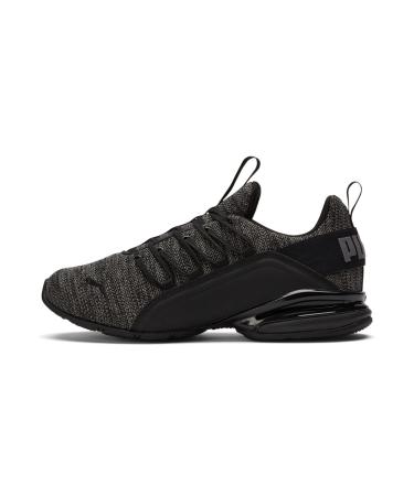 PUMA Men's Axelion Winter Running Shoe 9.5 Puma Black-castlerock