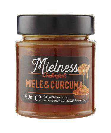 HONEY & CURCUMA AMBROSOLI 180 GR 100% NATURAL